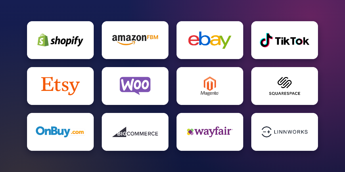 Top platforms Pulse connects to — Shopify, Amazon, eBay, TikTok Shop and more